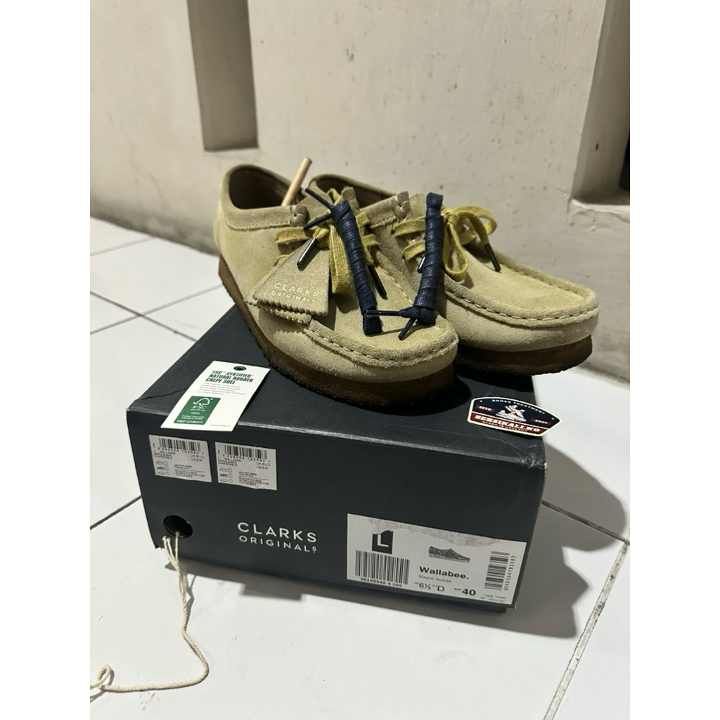 Clarks Wallabee 100% Original