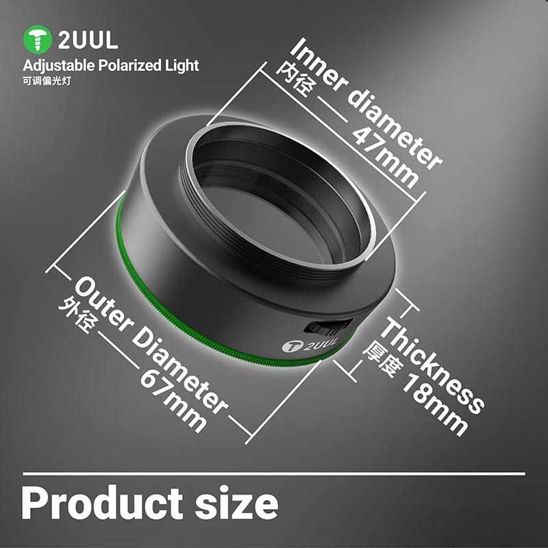 Lumiau_Boomaww Lampu Mikroskop Polarize 2Uul Ms97 / 2Uul Ms97 Polarized Microscope Led Lamp / Lampu