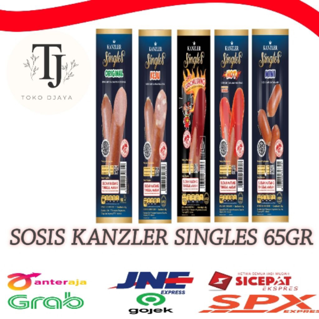 Kanzler singles sosis 1 box