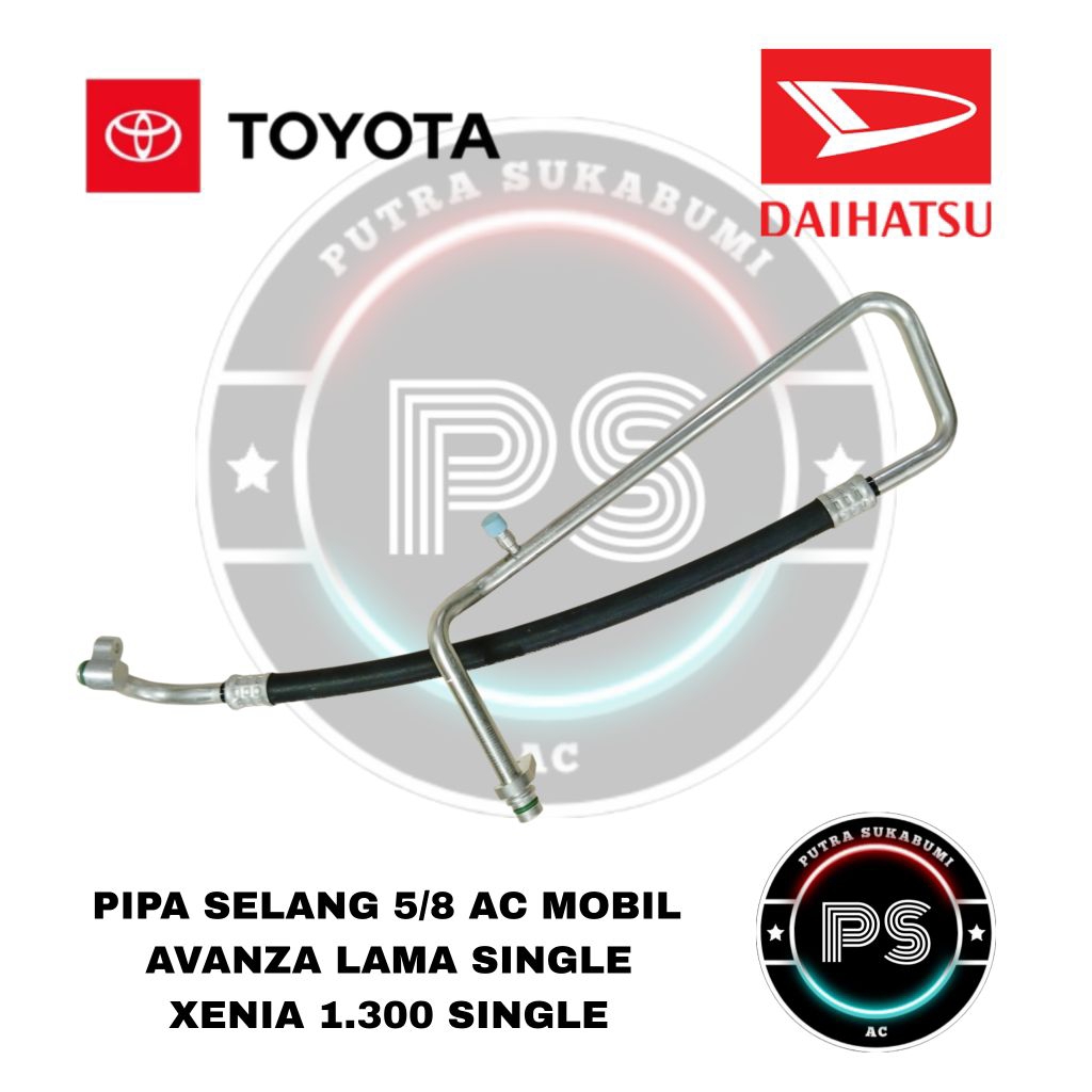 SELANG HOUSE AC MOBIL 5/8 TOYOTA AVANZA LAMA DAIHATSU XENIA 1300 SINGLE BLOWER