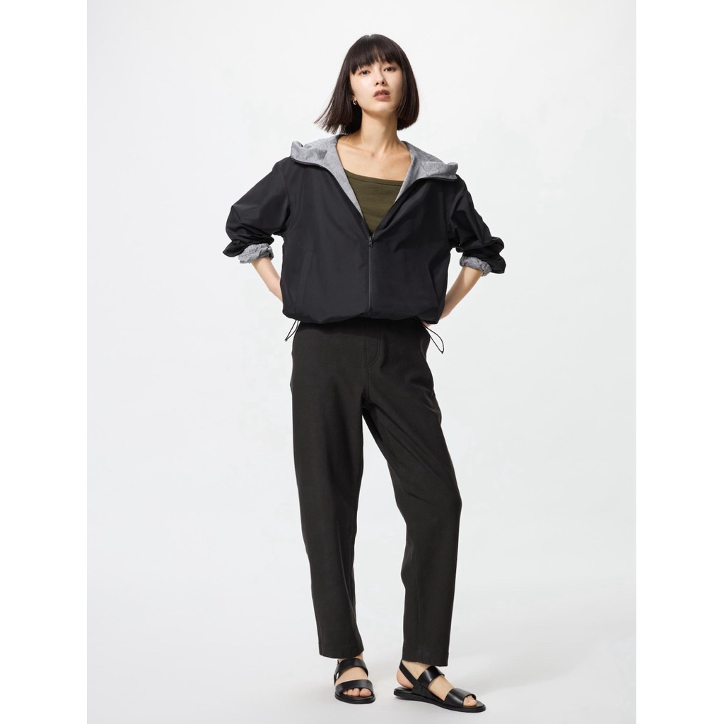 Celana Tapered Jersey Denim by Uniqlo