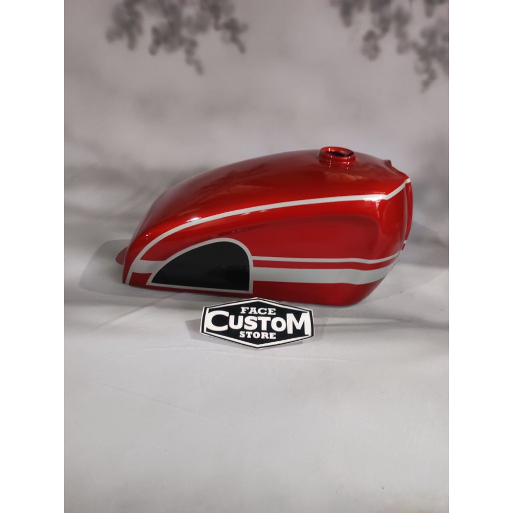 Tangki Motor Custom Japstyle cat Tebal Anti Gores Japstyle