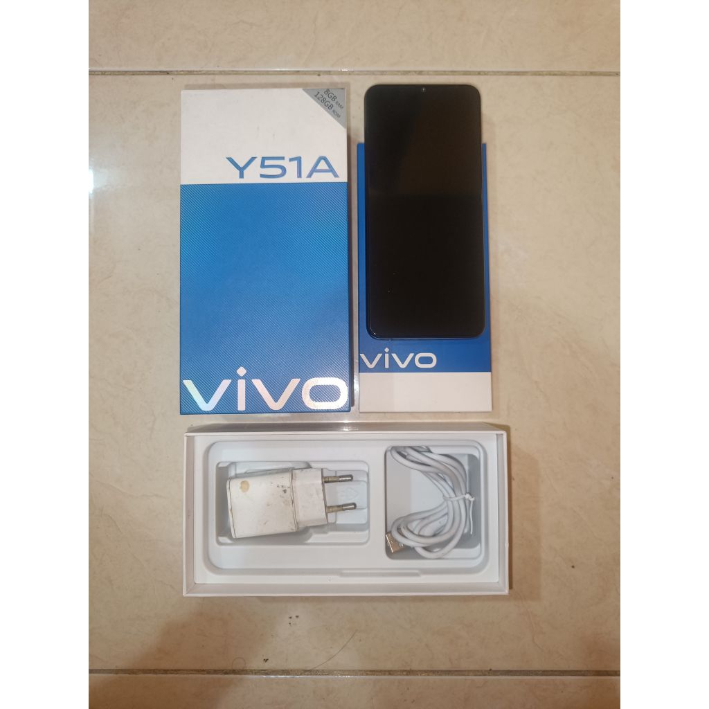VIVO Y51A. RAM 8/128. ORIGINAL RESMI VIVO INDONESIA. (SECOND)