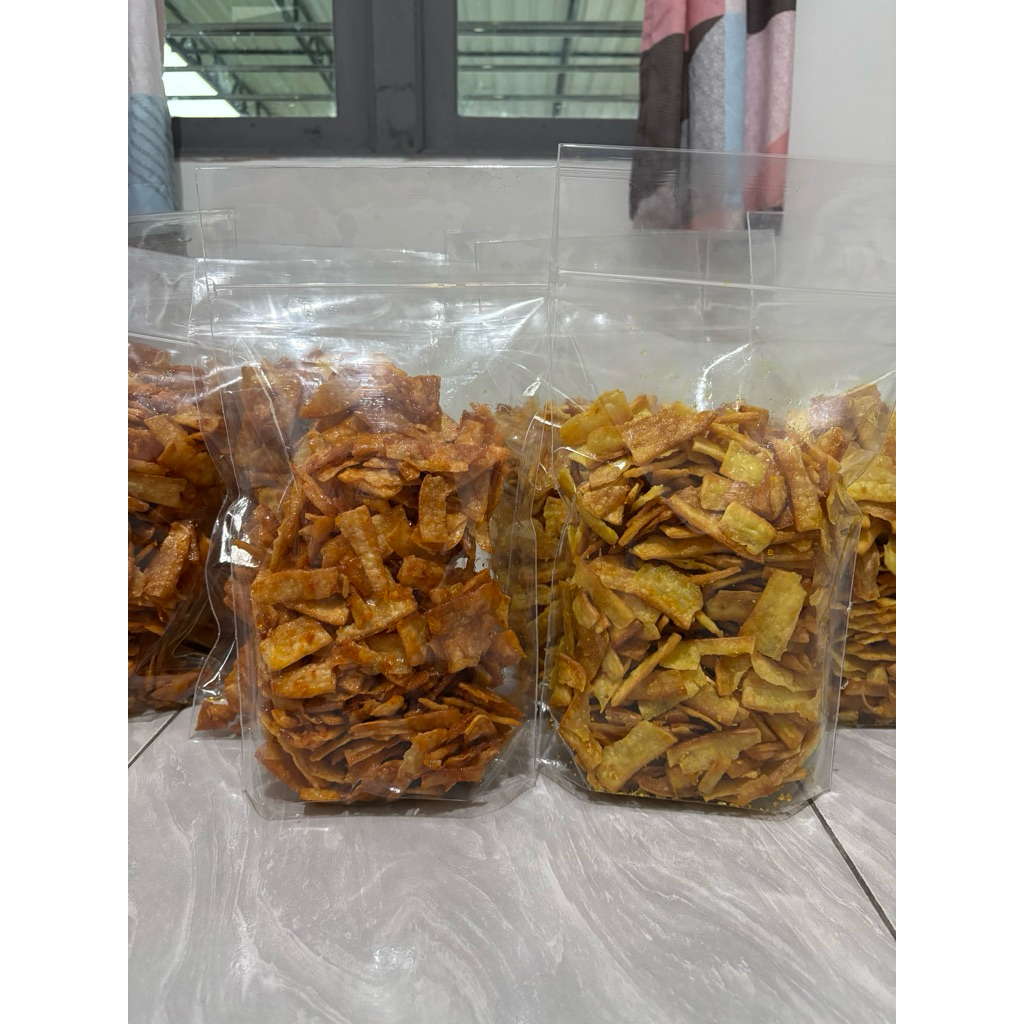 Keripik singkong pedas 1kg
