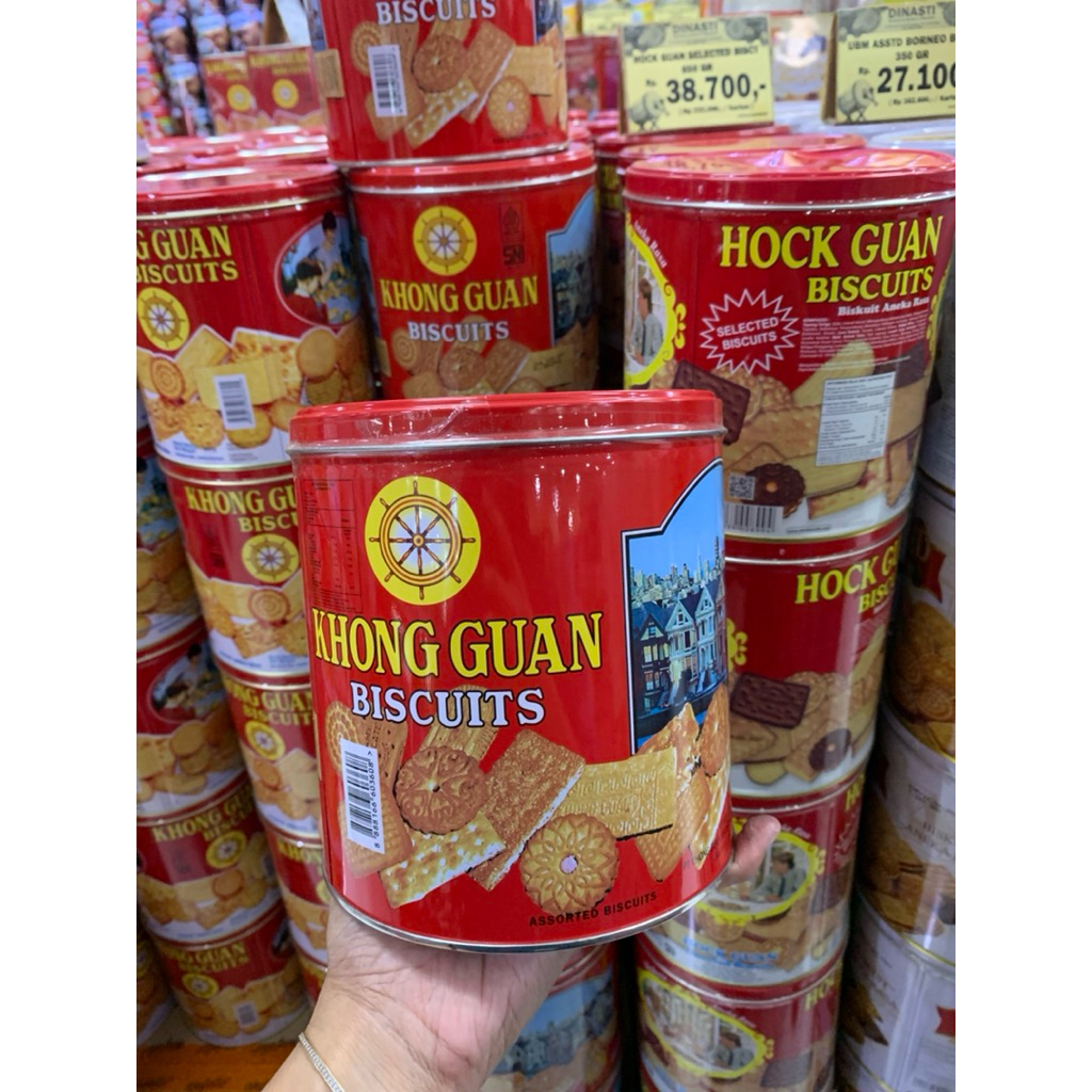 Khong Guan Assorted Biscuits Family 650gr | jajan kaleng | jajan kaleng murah | jajan lebaran | jaja