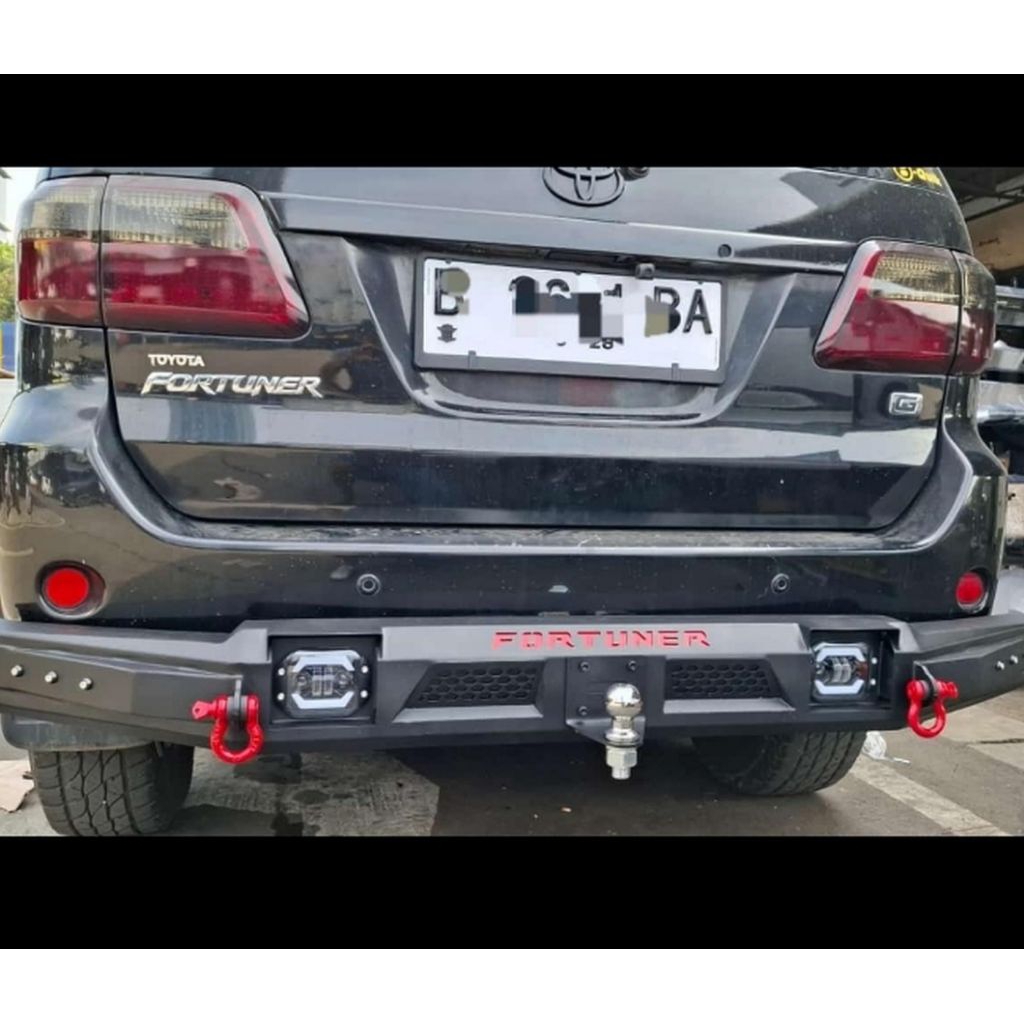 tanduk/towing belakang Fortuner 2005-2008 premium 2