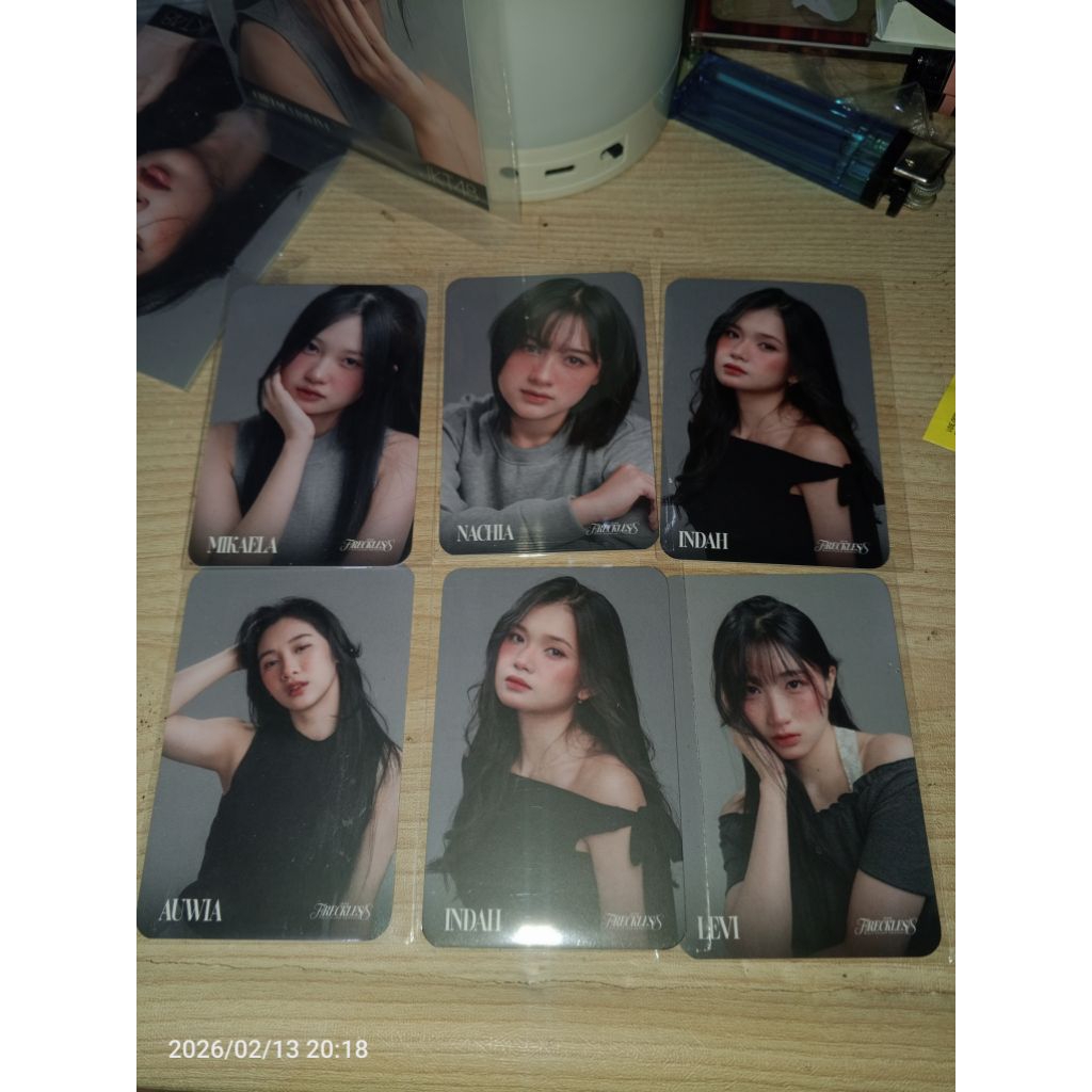 photopack& photocard kalender jkt48 freckles 2026