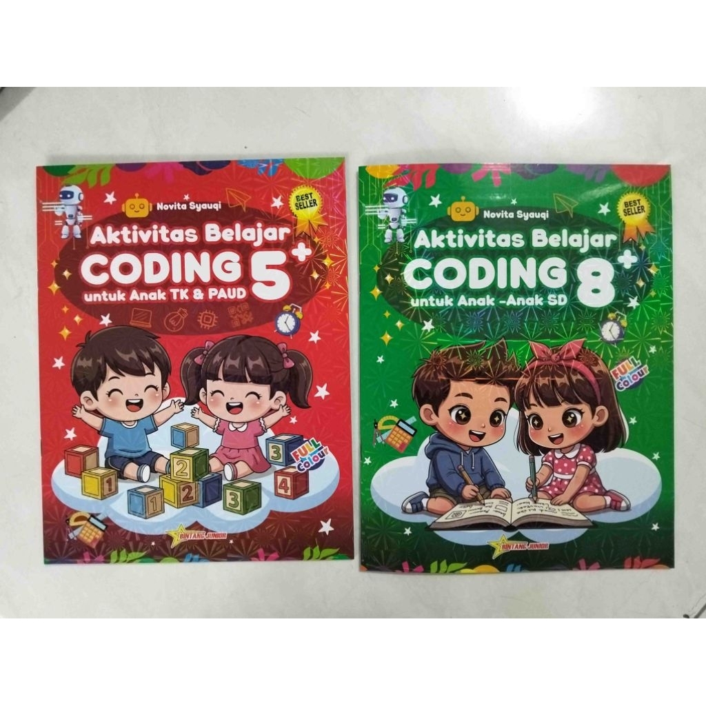 Aktivitas Belajar Coding untuk Anak SD Usia 5 / 8 Tahun