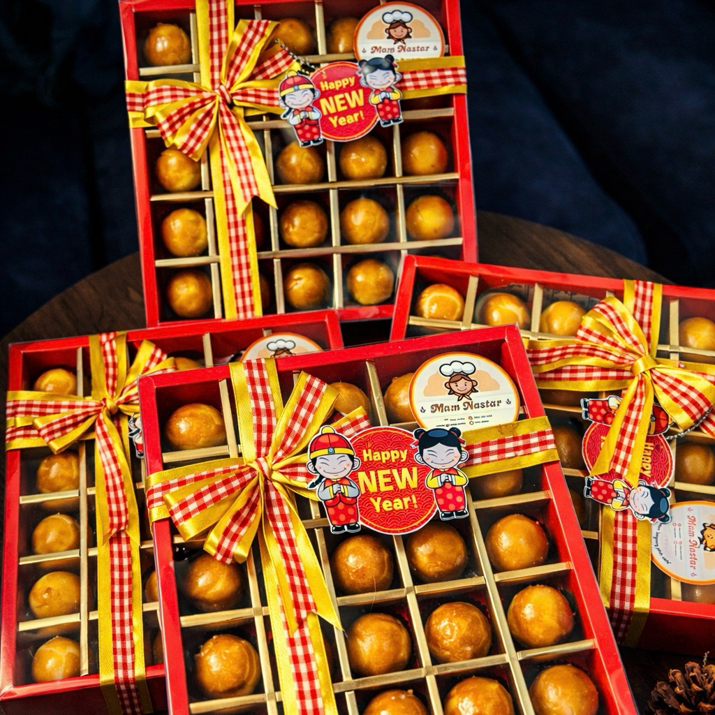 Nastar Box isi 25 pcs | Hampers Kue Nastar Cantik