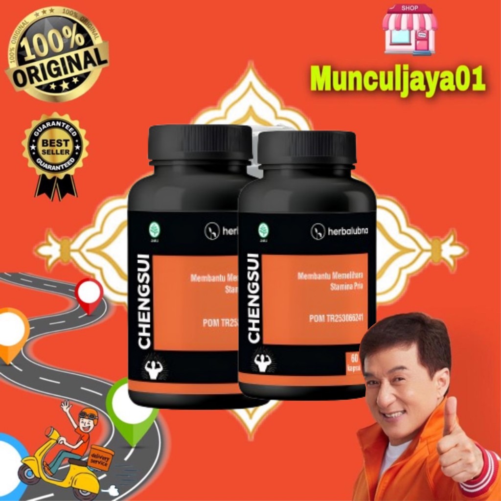 Chengsui Stamina Gym untuk Suplemen Kesehatan dan Vitalitas pria Bpom