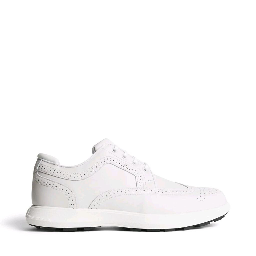 Sepatu Golf J.Lindeberg Fairway Brogue White Original,