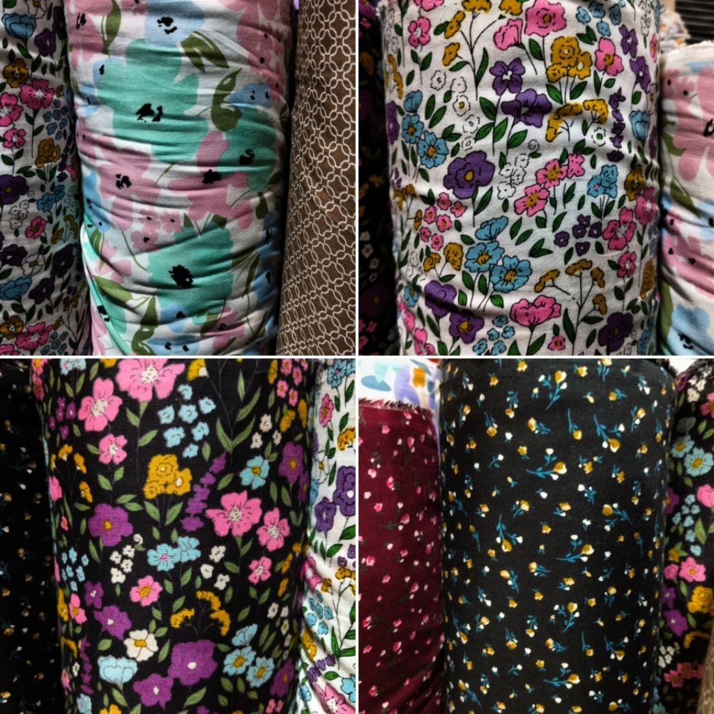 kain katun rayon premium, kain katun rayon premium motif terbaru, kain katun rayon murah, kain katun
