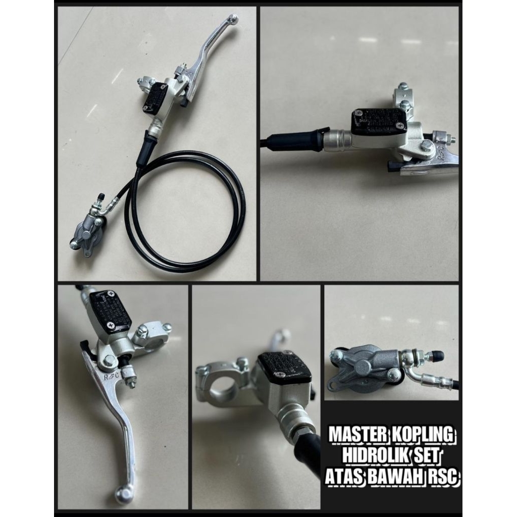 master kopling hidrolik set atas bawah rsc