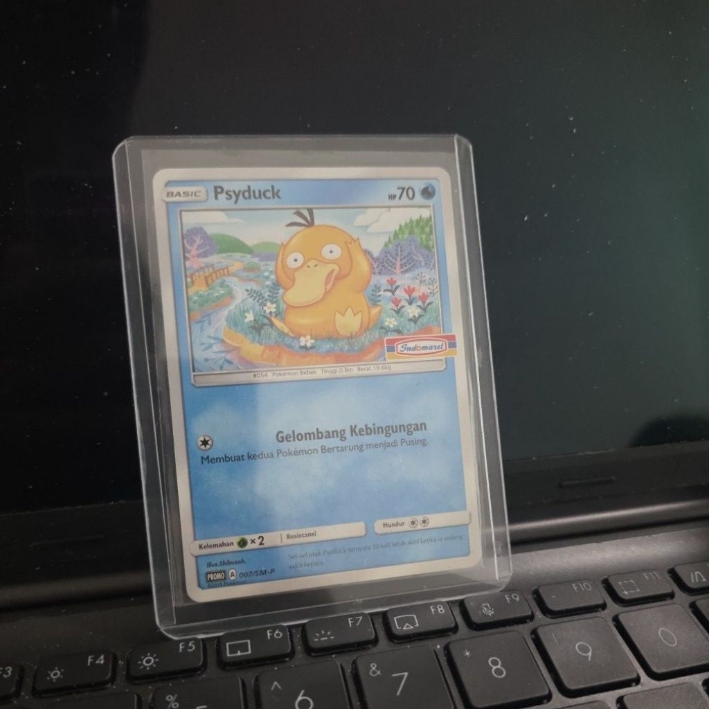 psyduck promo indomaret original indonesia pokemon asli