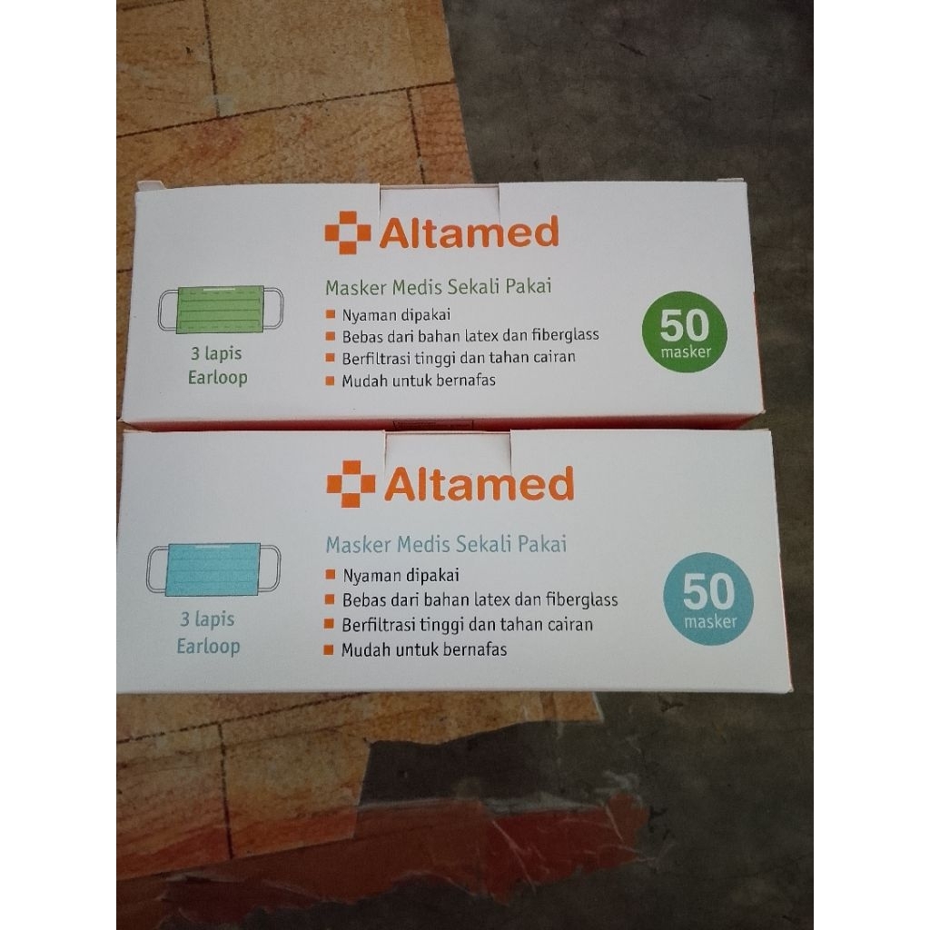 Masker Mediss 3ply Altamed / Masker cantoll Altamed