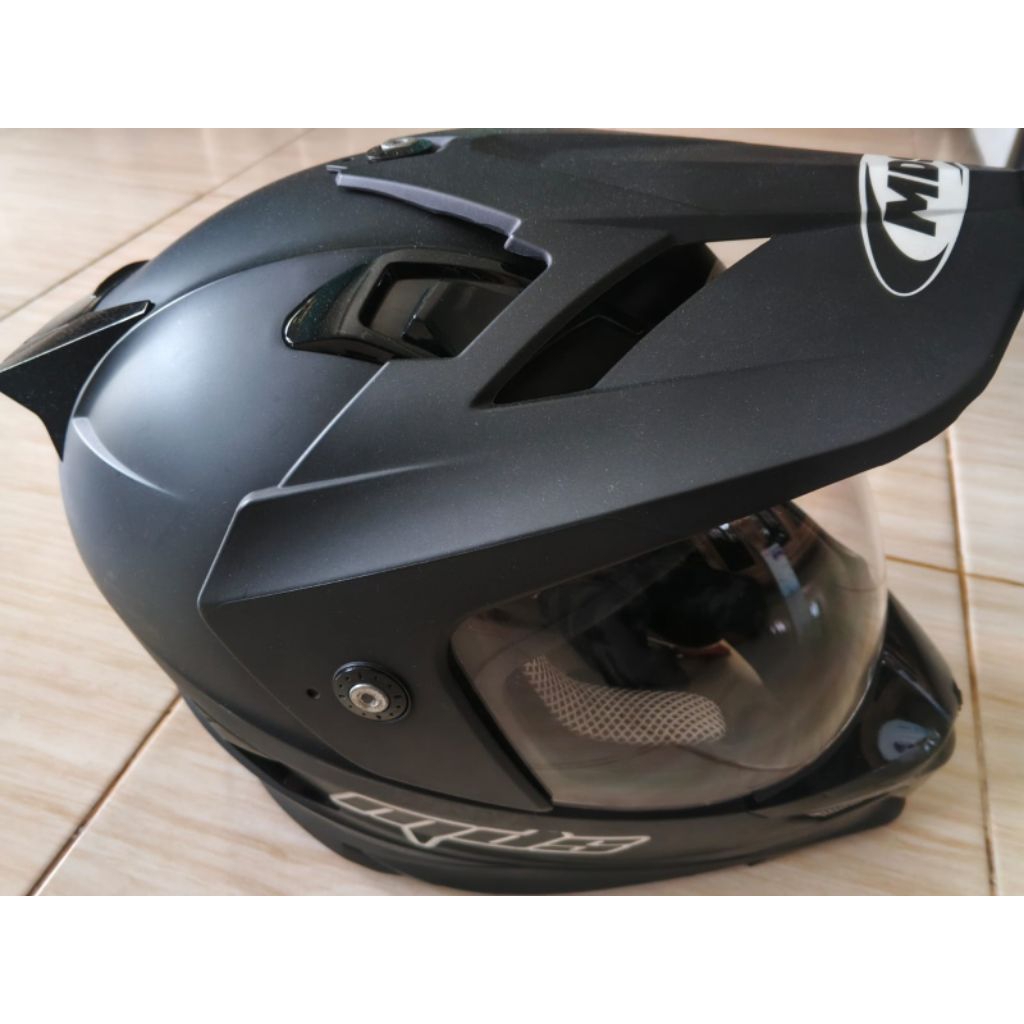 HELM MDS SUPERMOTO DOBELVISOR second