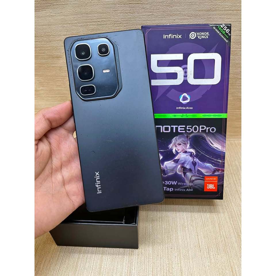 HP Infinix Note 50 Pro 8/256 Second Bekas