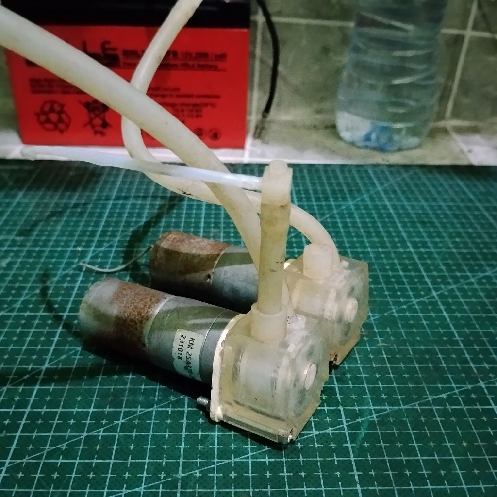 HARGA 2PCS DINAMO DC MOTOR GEARBOX PUMP MINI