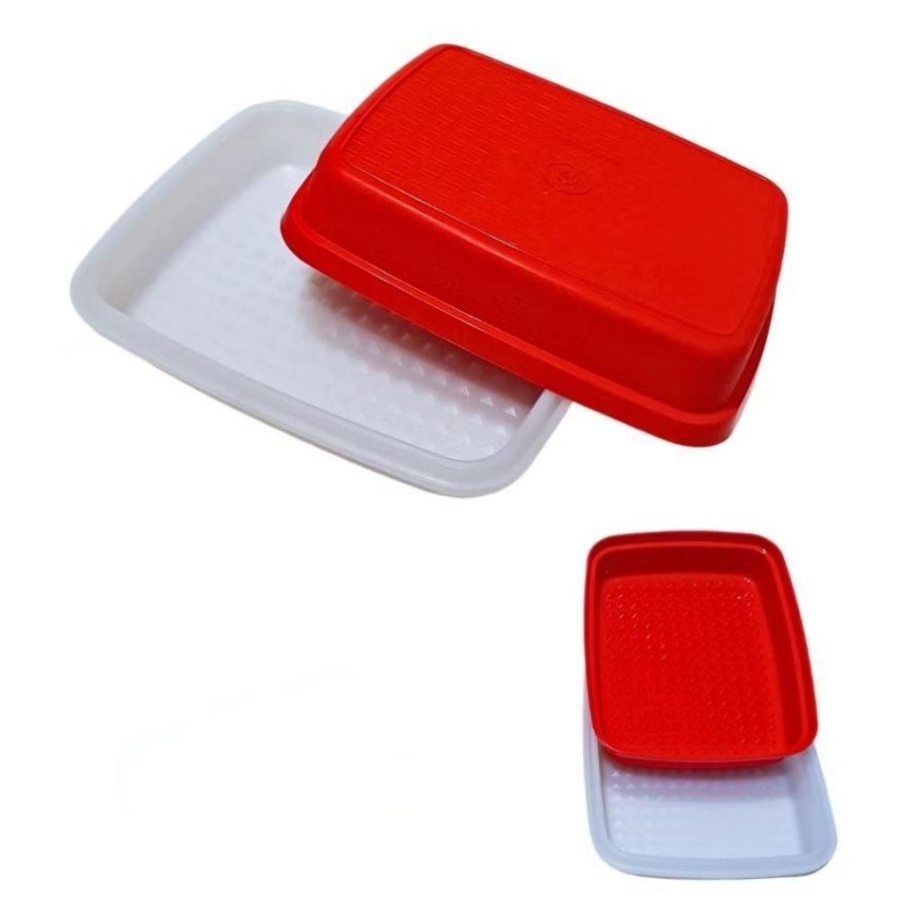 Junior Season Serve dan Sausage Keeper Tupperware