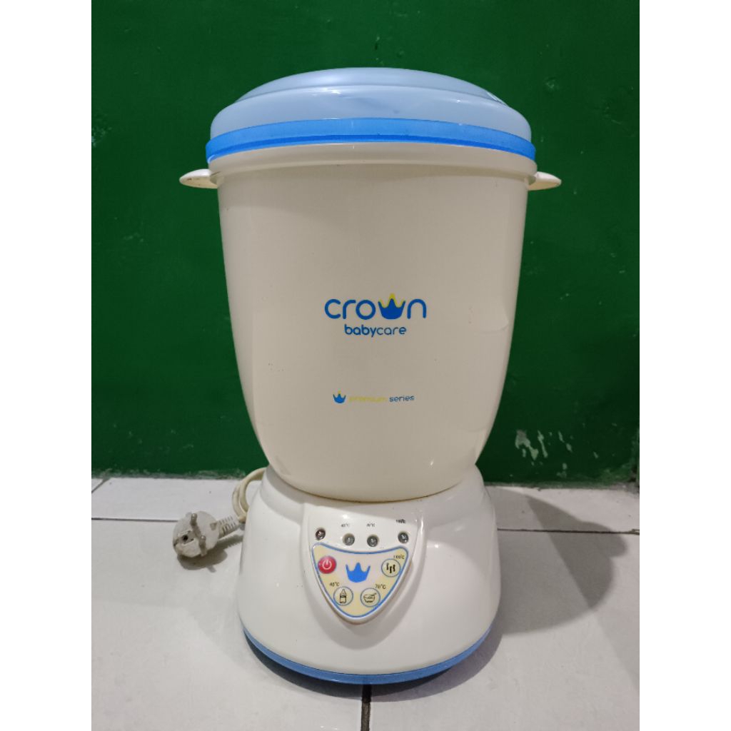 CROWN STERIL BOTOL SUSU DAN PENGHANGAT SUSU