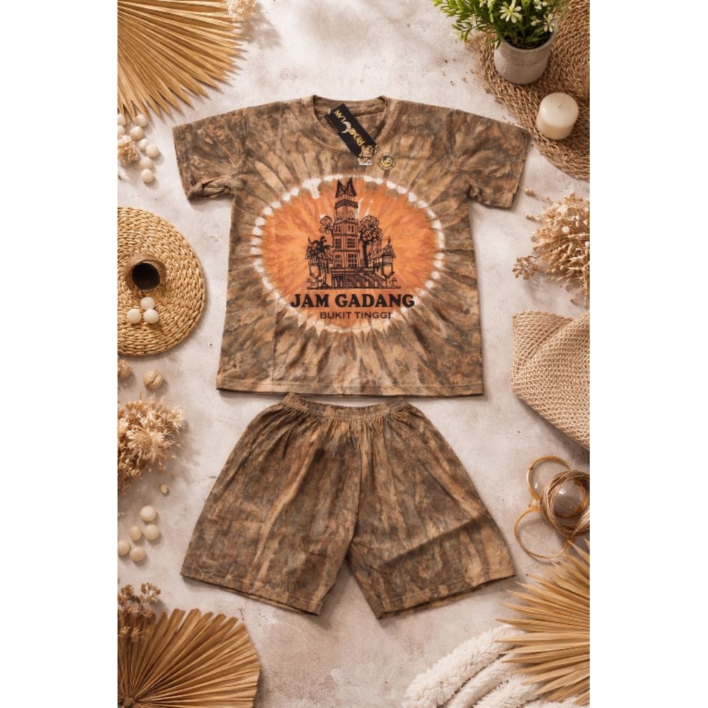 BAJU KAOS ANAK JAM GADANG BUKITTINGGI/OLEH OLEH BUKITTINGGI/SOUVENIR BUKITTINGGI