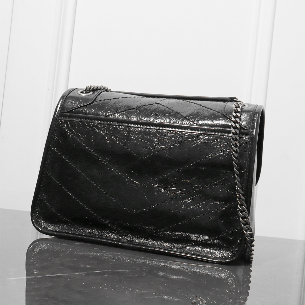 TAS WANITA SLINGBAG NIKI BLACK RHW LEATHER WOMEN SHOULDER BAG BABY MEDIUM