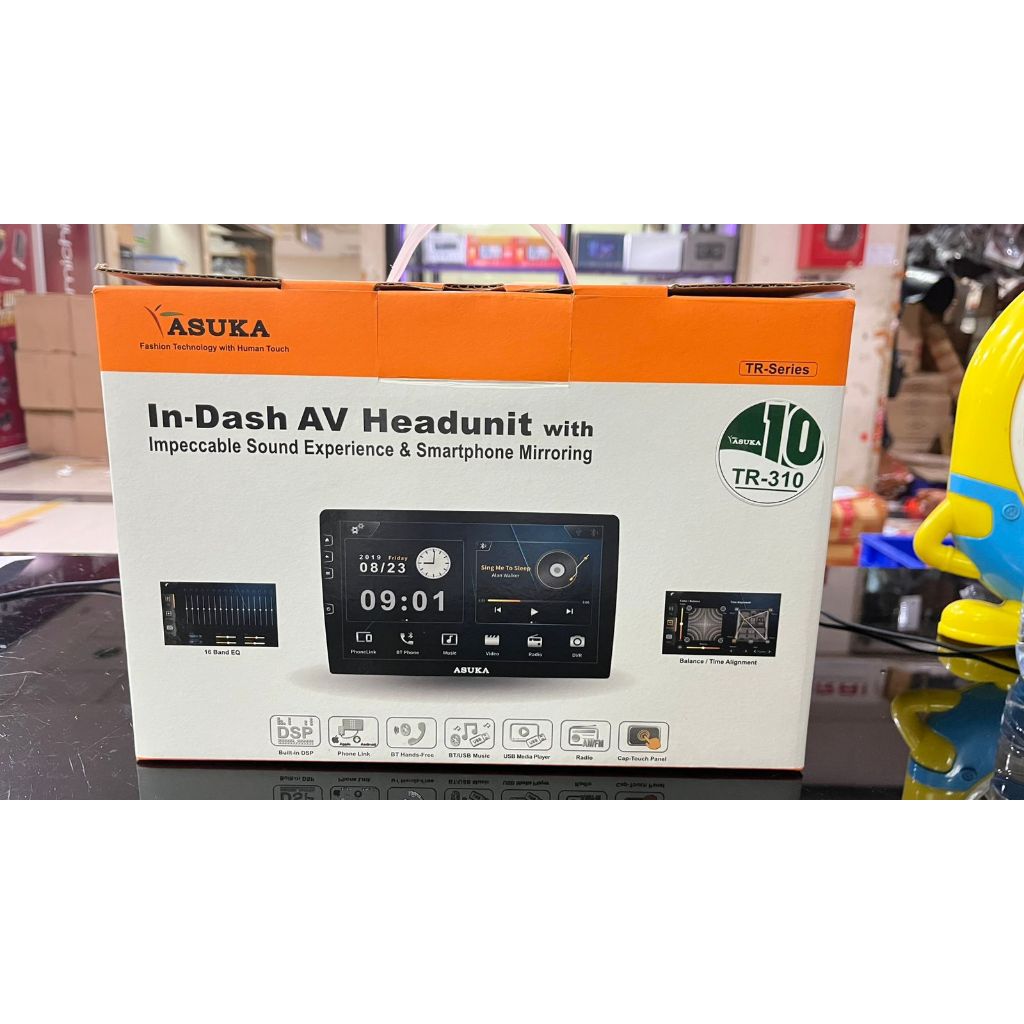 Headunit Asuka TR 310/ Headunit Mobil Mirroring Built-in DSP