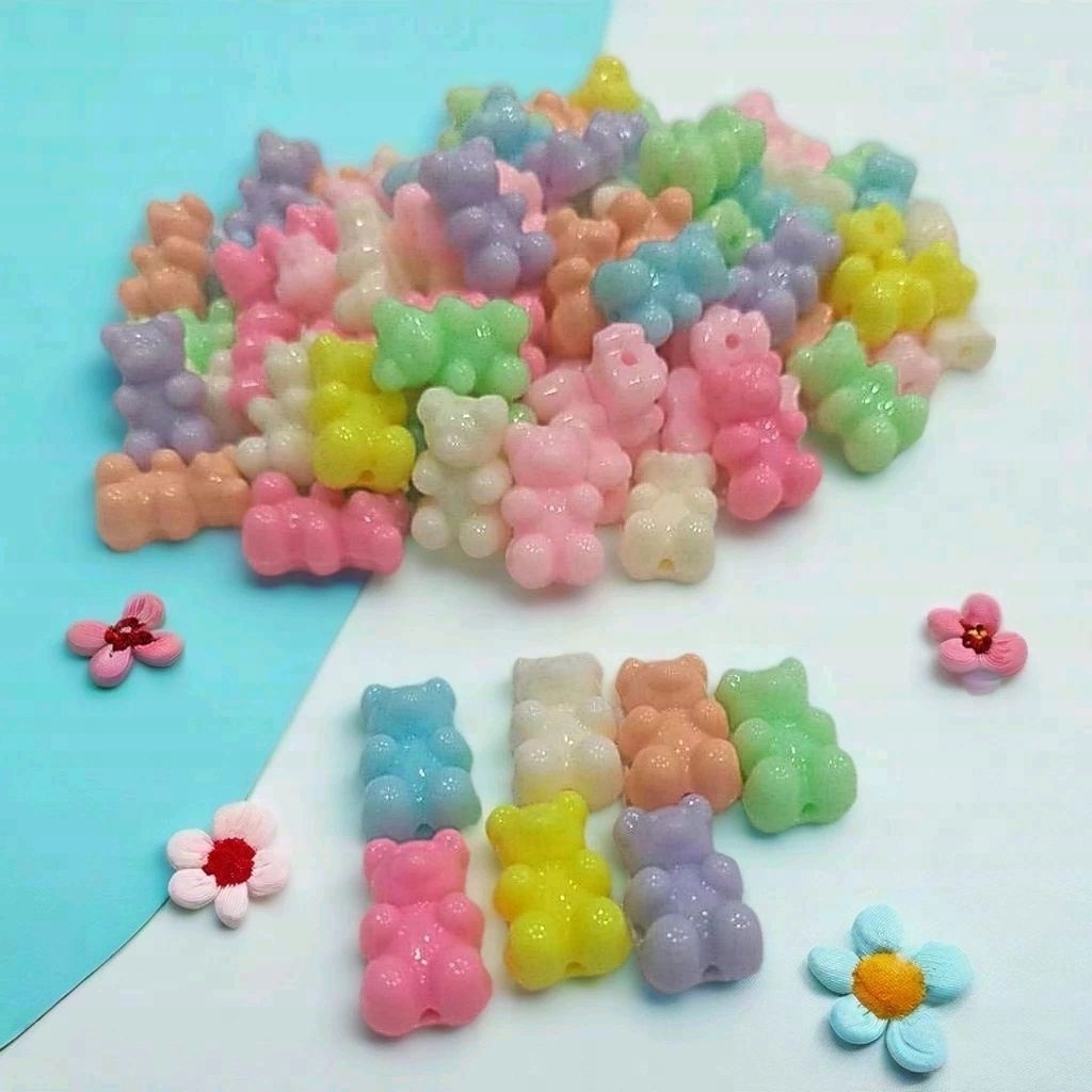 Manik Mote Lubang Besar 12Pc