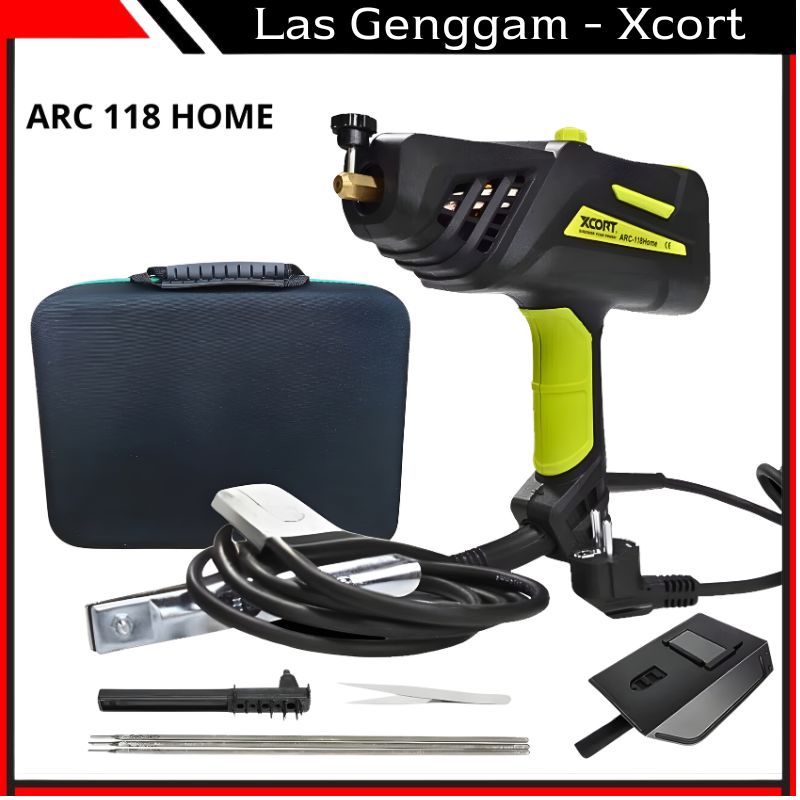 XCORT Mesin Las Listrik Alat Lass Listrik Genggam Portable 3200 W Stang Las Listrik