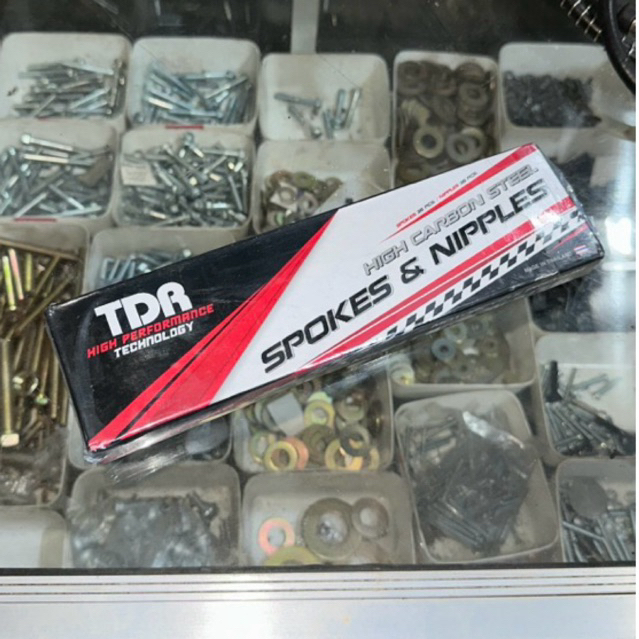 Jari-Jari Ruji Motor TDR Chrome Tahan Karat, Ring 17