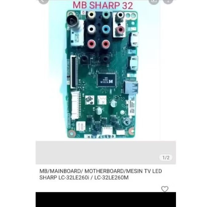 MB_ MOTHERBOARD _ MAINBOARD TV LED SHARP LC_32LE260i/  32LE260M
