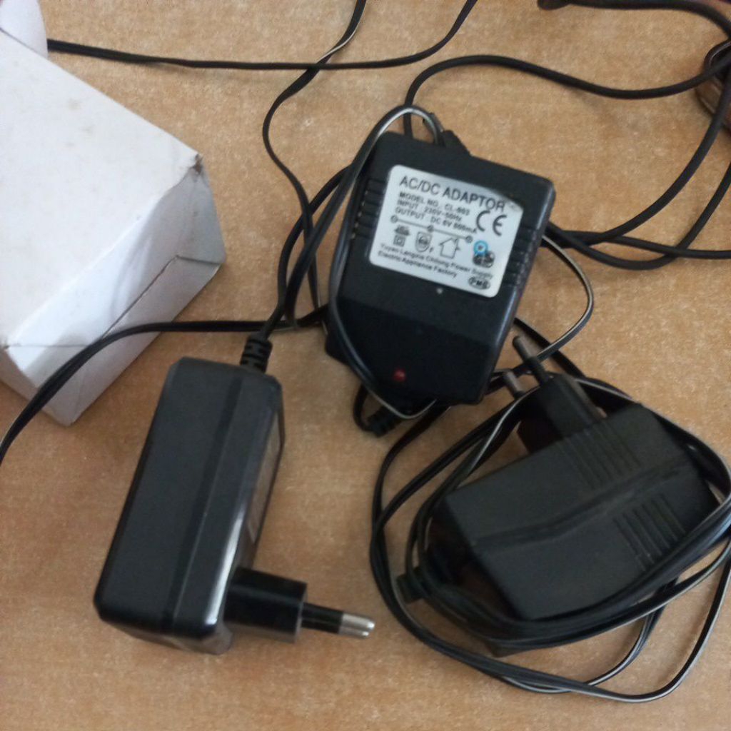 Charger mainan aki 6volt