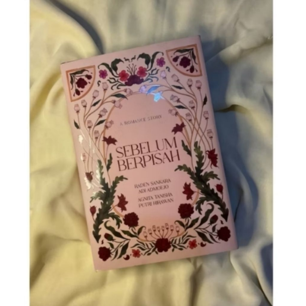 Buku Novel Sebelum Berpisah - Nonamerahmudaa (Hardcover Limited Edition) (Bekas / Preloved) (Super R