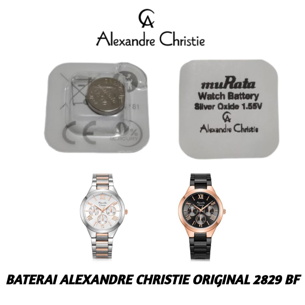Baterai Alexandre Christie original 2829 BF