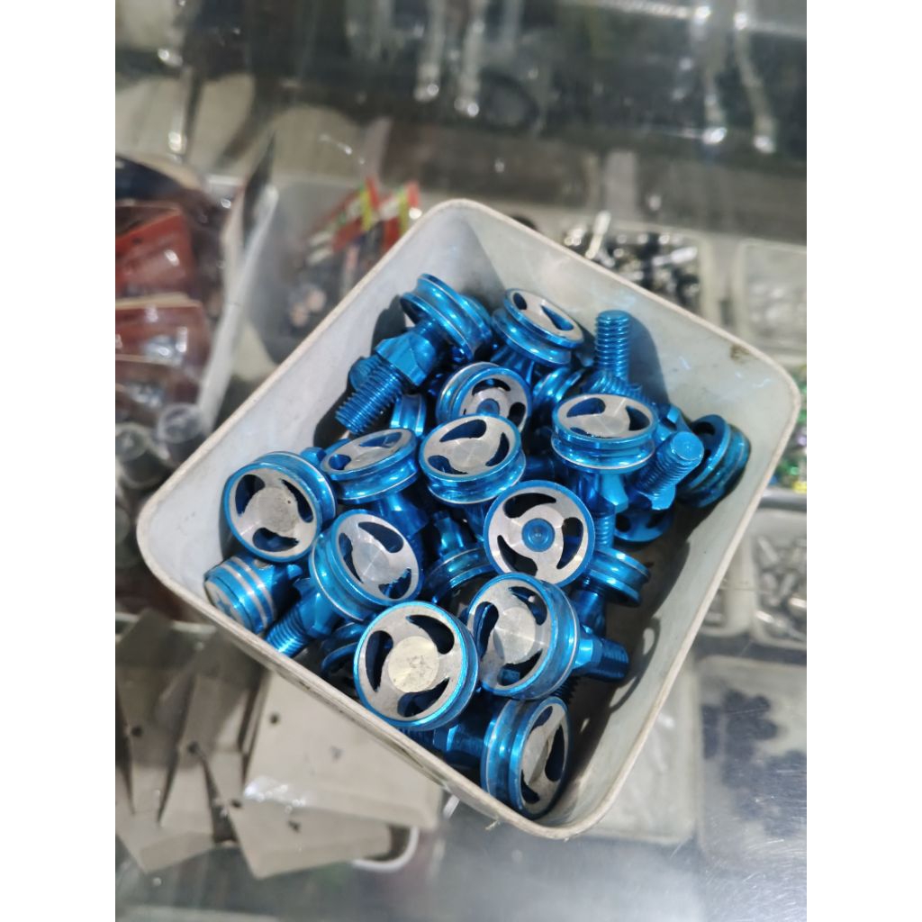 Gvr Motor | baut body variasi Blue