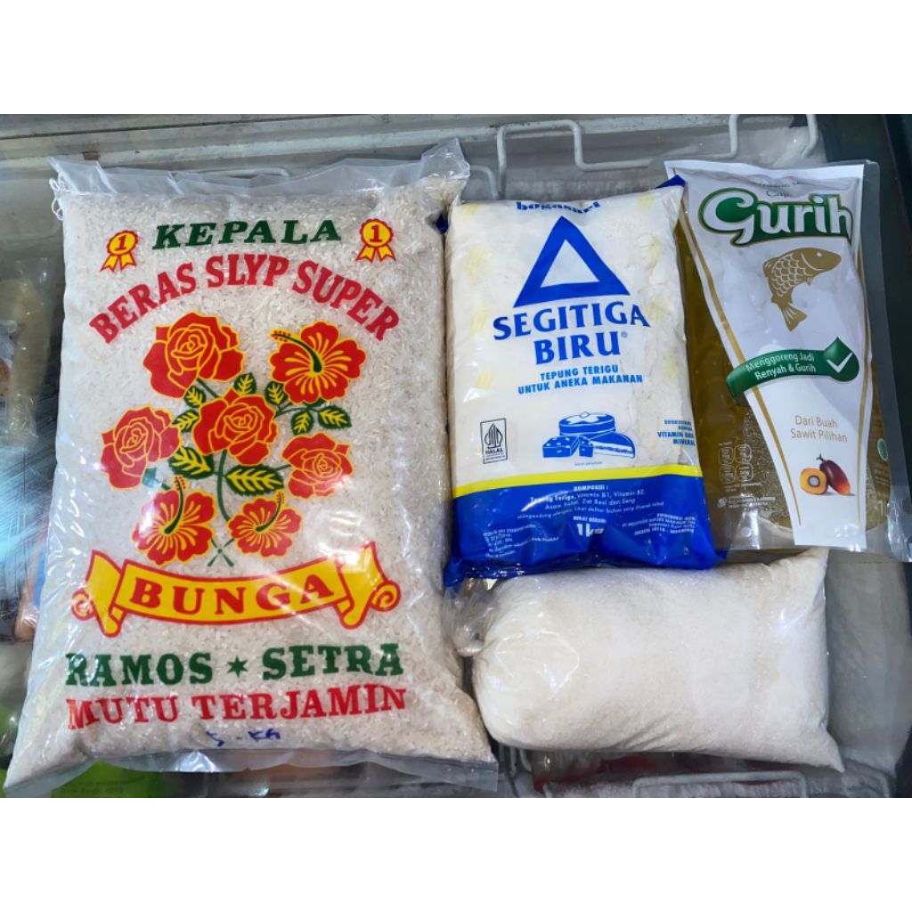 Paket Sembako Beras, Minyak, Gula, Terigu Bogor