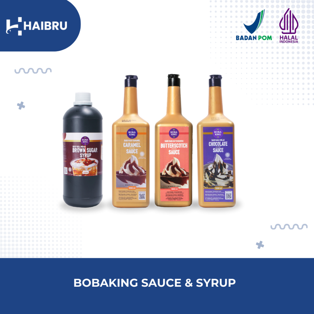 Boba King Sauce All Varian