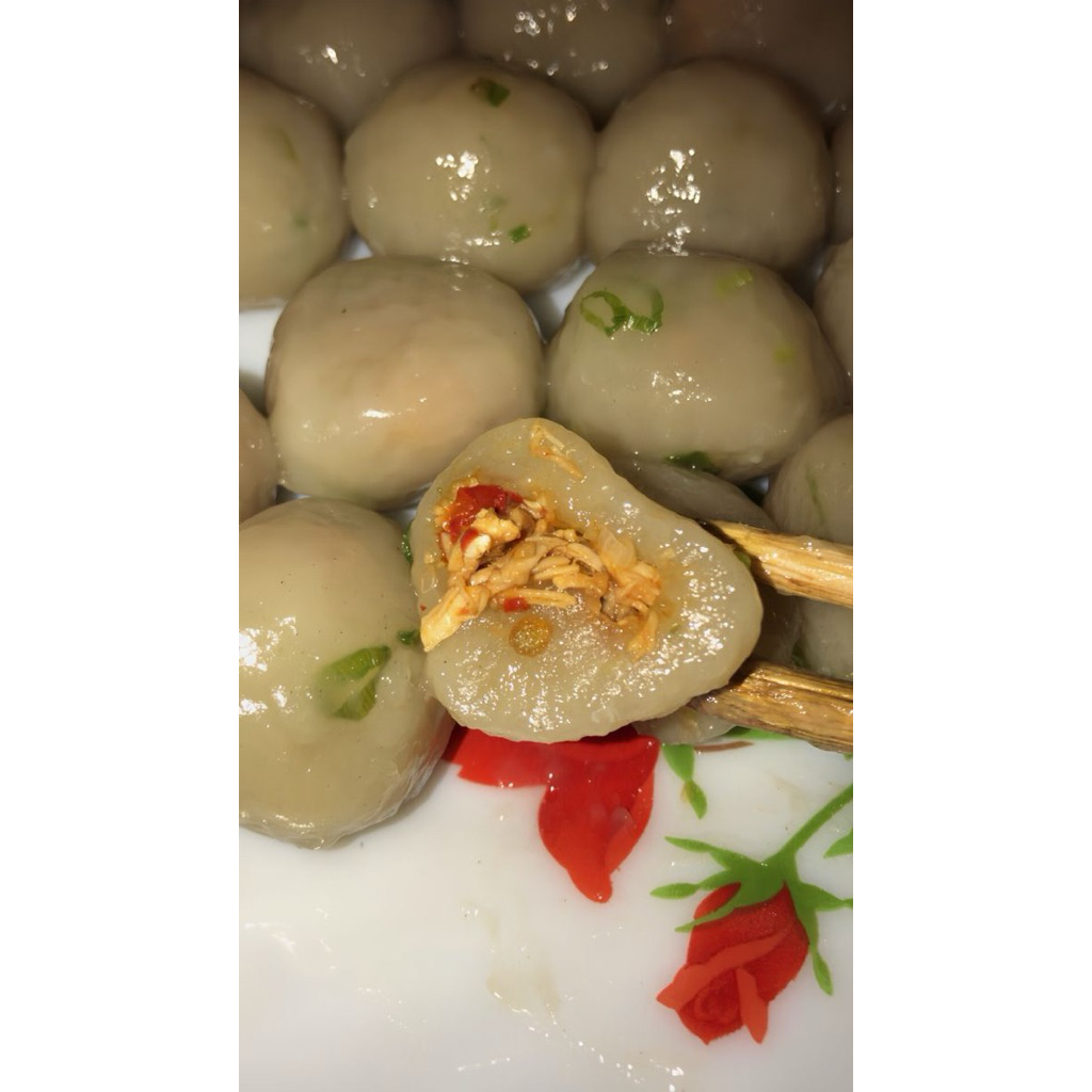 CILOK AYAM SUWIR PEDAS ISI 50 BUTIR