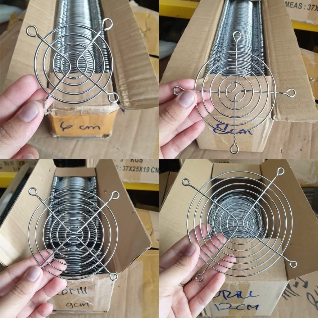 Grill kipas, Tutup kipas, grill fan