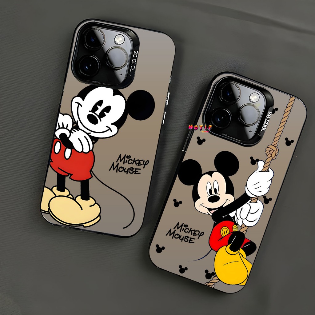 (Motif.Case) IMD Casing Hp Untuk | Itel A50/P65/A70/A80/S23/S25/S25 Ultra | Mickey