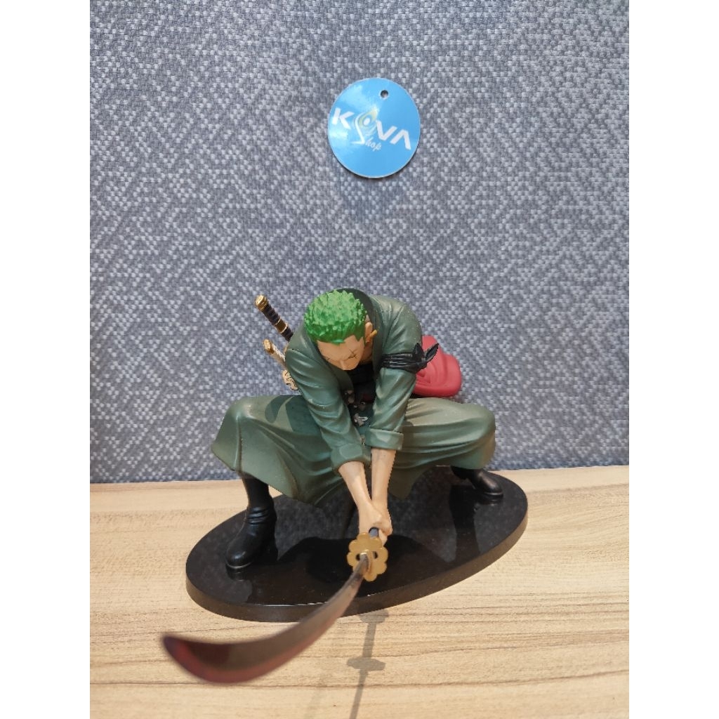 Figure anime original banpresto one piece Scultures Big Zoukeio 4 zoro LOOSEPACK