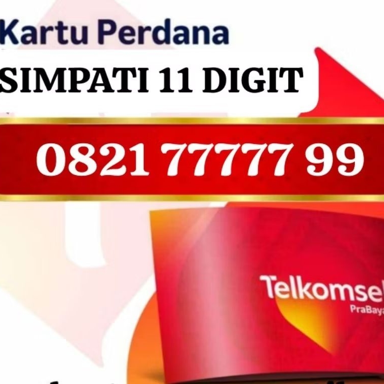 Nomor Cantik SIMPATI 11 Digit 77777 99