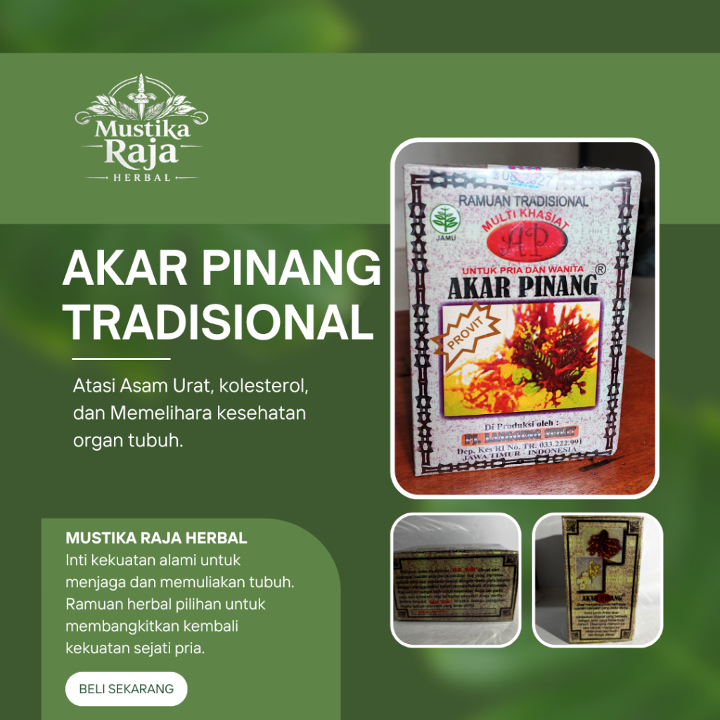 AKAR PINANG JAMU TRADISIONAL