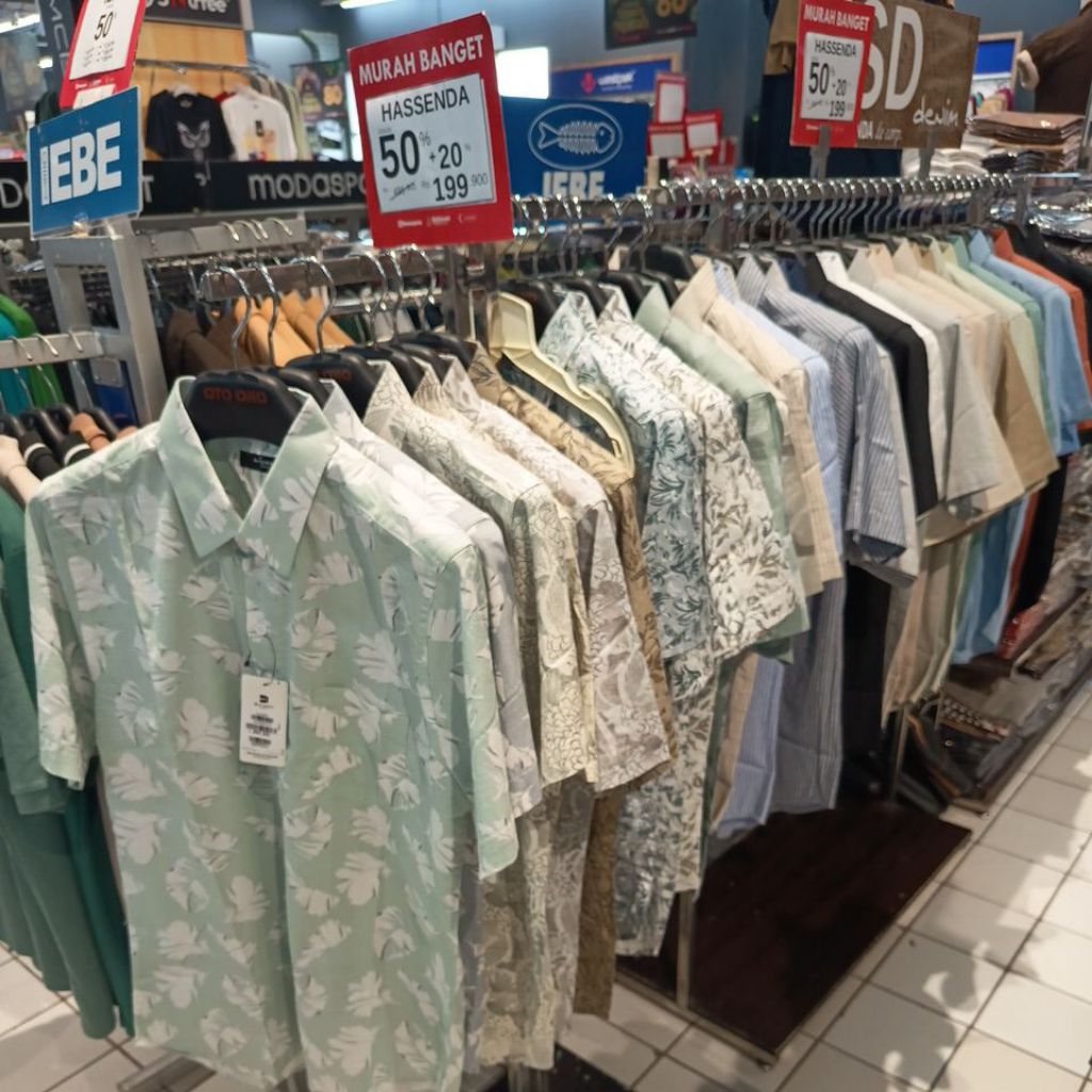 KEMEJA PRINTING DAN POLOS BAVERRE