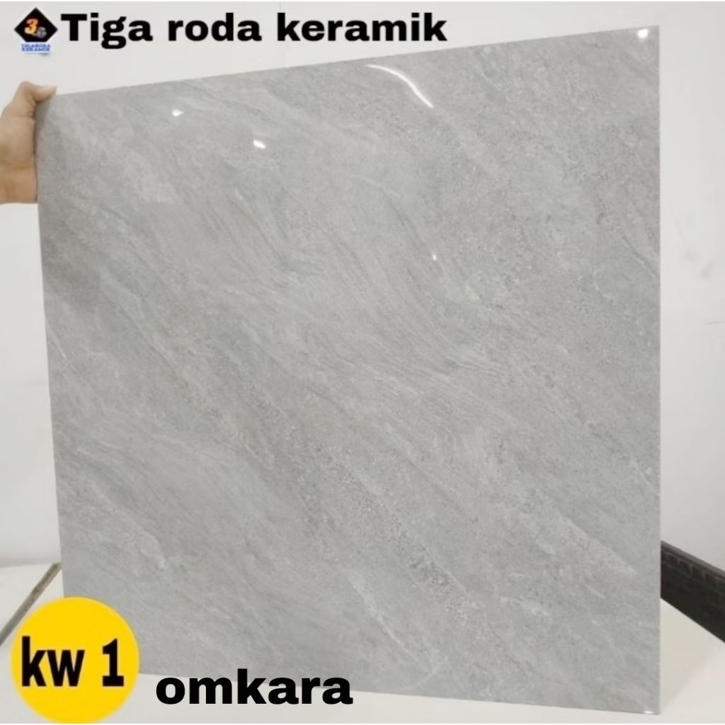 granit 60x60 granit arna omkara grey kw1/granit lantai glossy abu abu/granit ruang tamu/granit murah