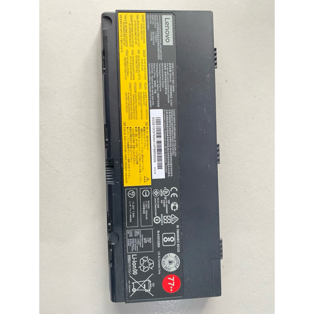 Battery Laptop Lenovo Thinkpad P52 Original Copotan