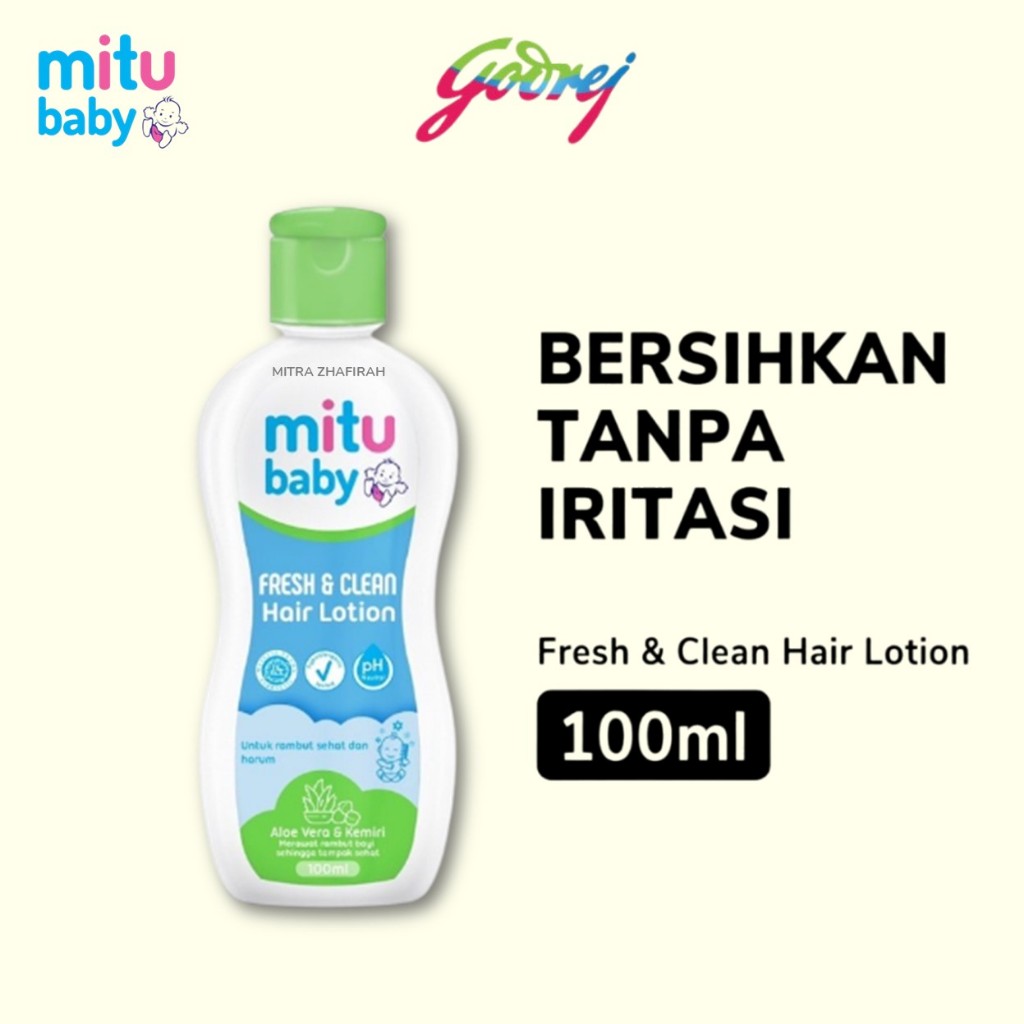 MITU Hair Lotion 100ml Minyak Rambut MITU 100ml