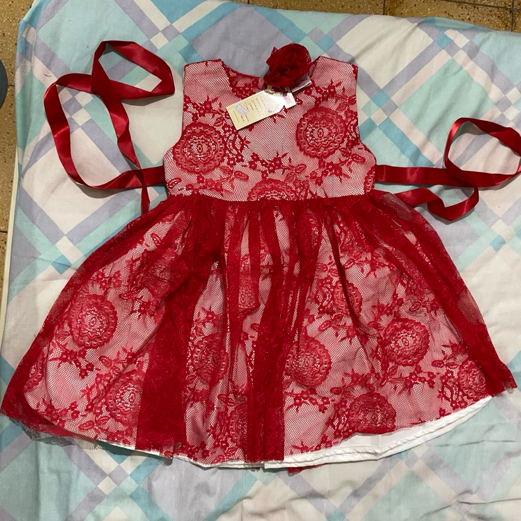 Dress Anak Merah Putih (new)