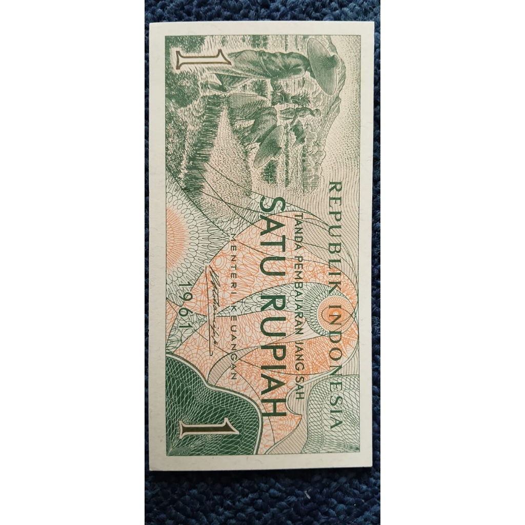 1 Rupiah Sandang pangan 1961
