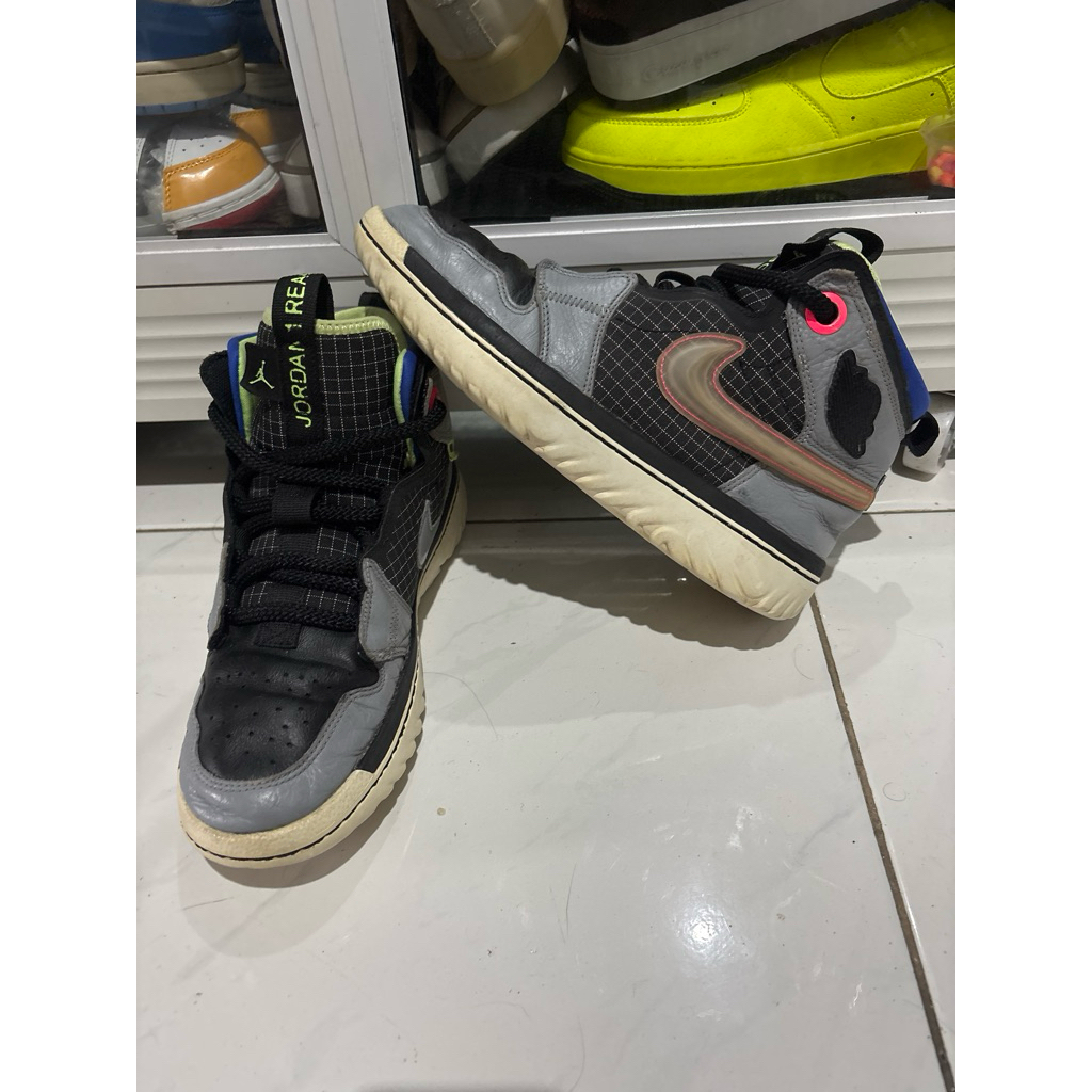 AJ 1 High React Black Particle Grey size 42.5/270